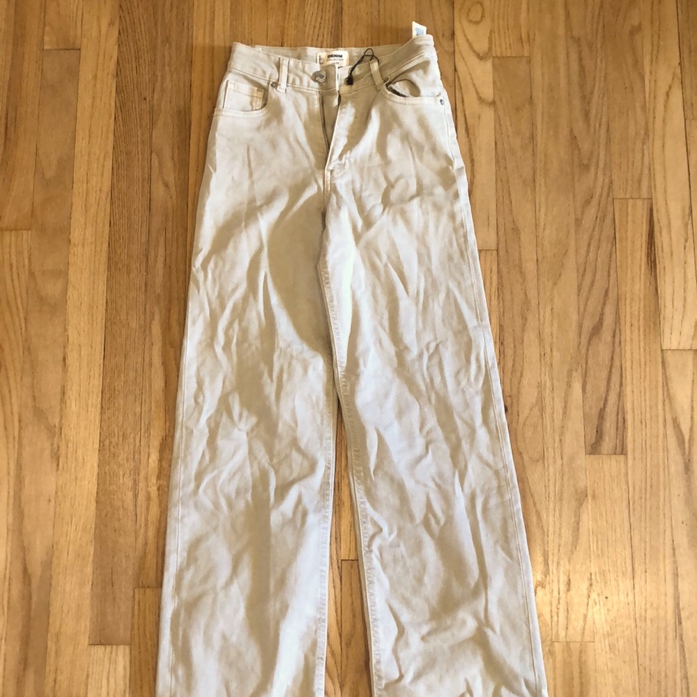 Tan Denim Jeans Boyfriend